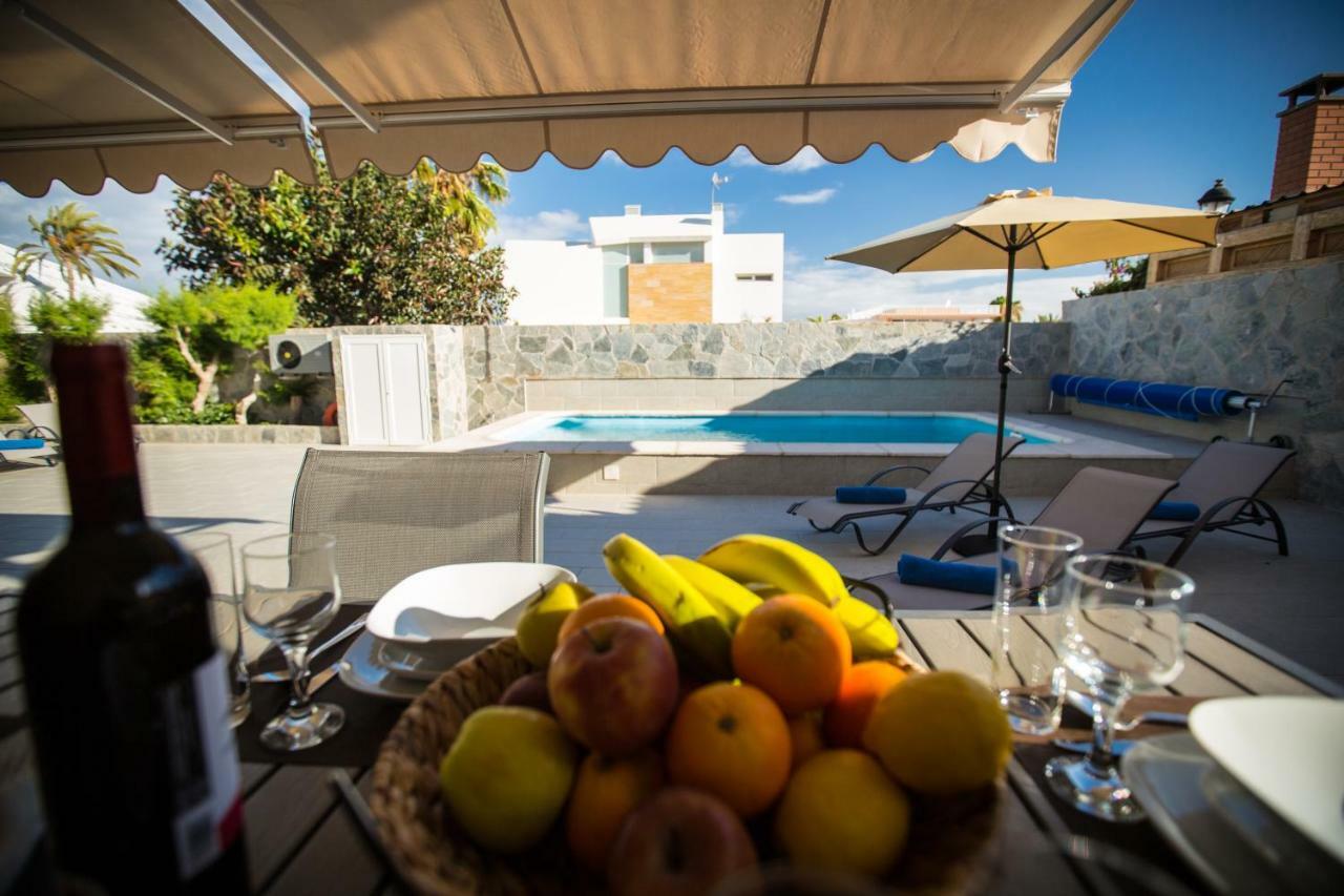 Villa Jandia Modern New Apartment Morro Jable Private Heated Pool Big Terrace And Parking Kültér fotó